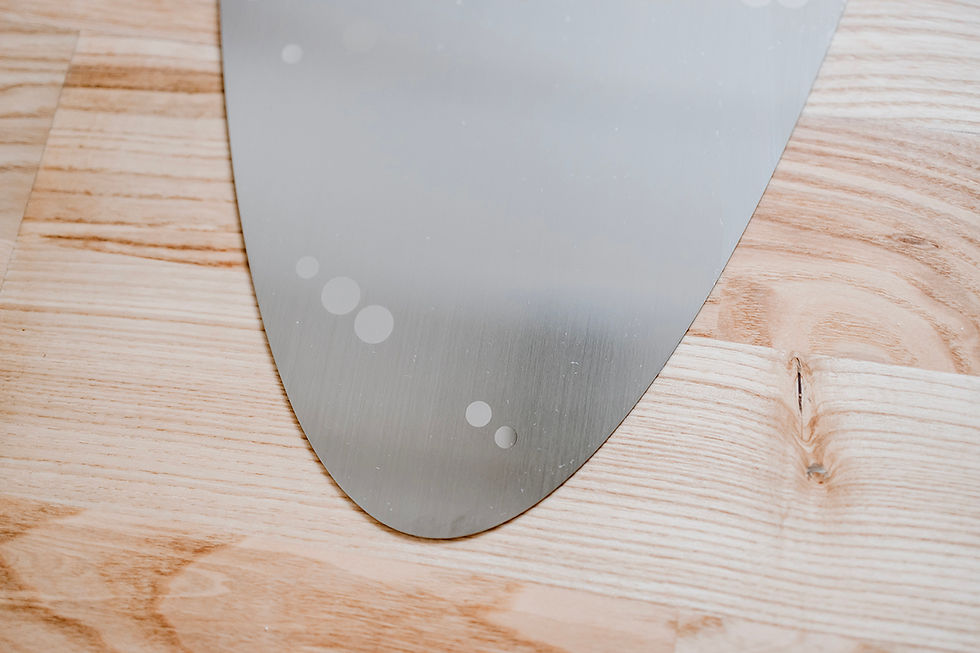 Miniaturbild: Edelstalhl Wandbordüre Ellipse - MEKOR® BUBBLES