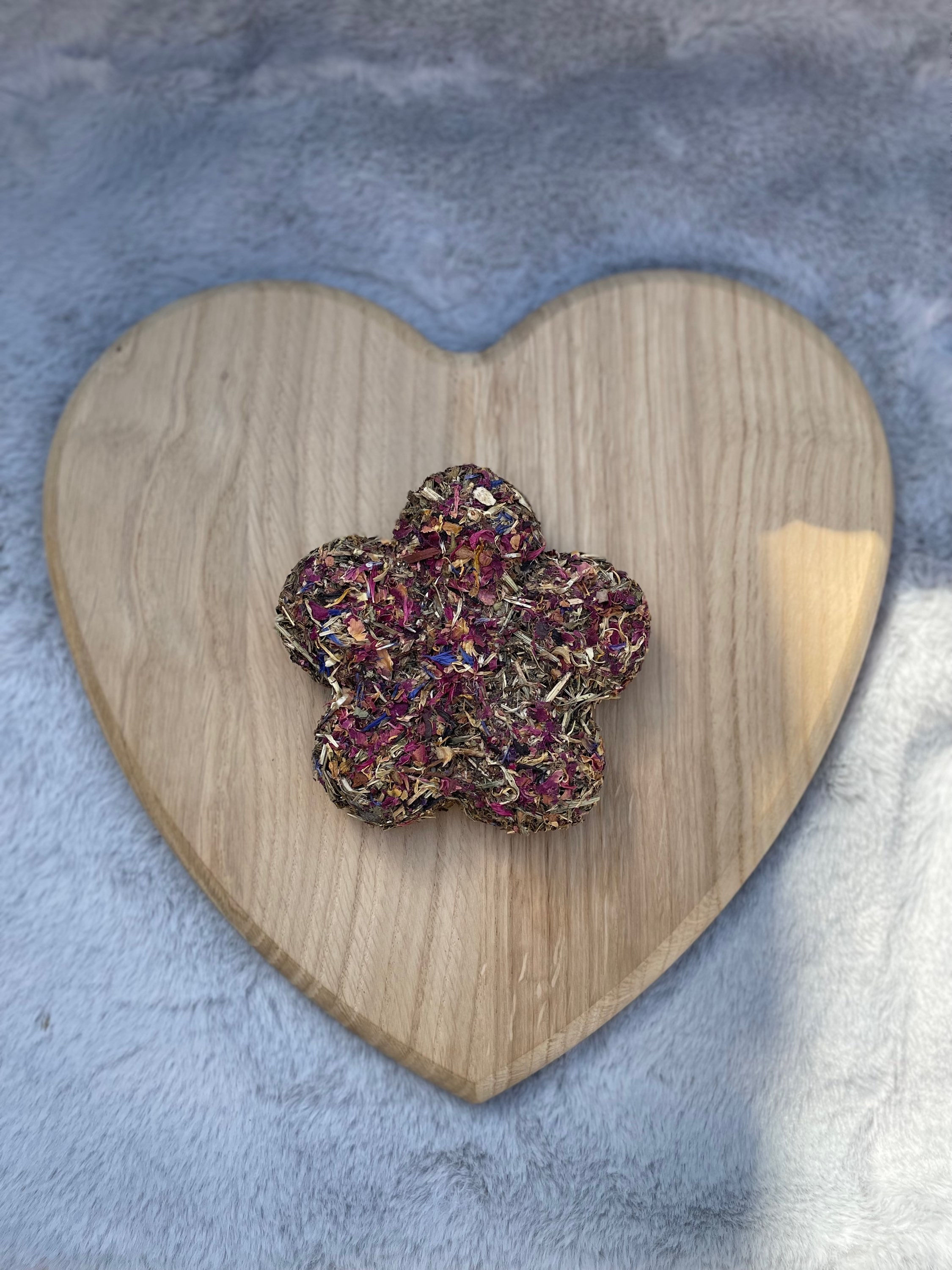 small animal daisy flower treat