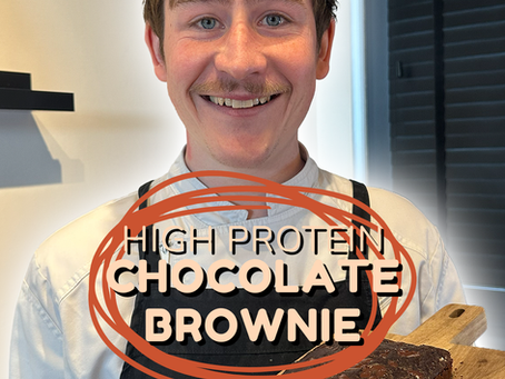 High protein chocolade brownie