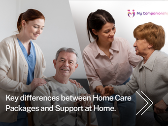 HCP vs. Support at Home: What’s Different?