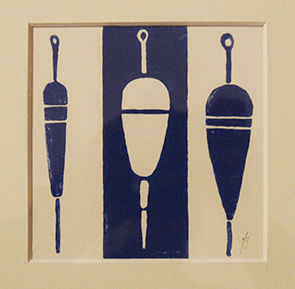 Bouchons (Linogravure