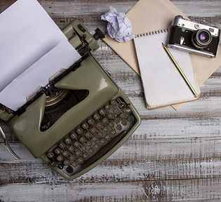 Retro correspondent's desk and office items_edited.jpg