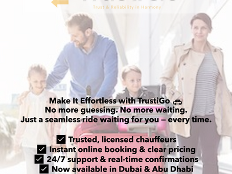 Dubai & Abu Dhabi Airport Transfers: VIP Chauffeur Services for Executives and Families