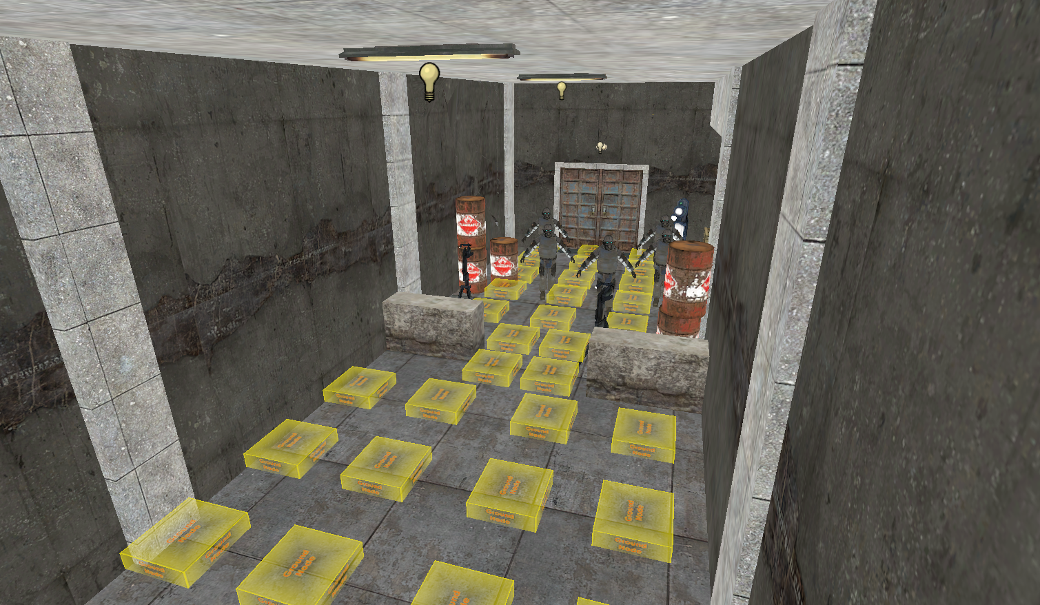 B-4: The Cell Block Parallel Hallway