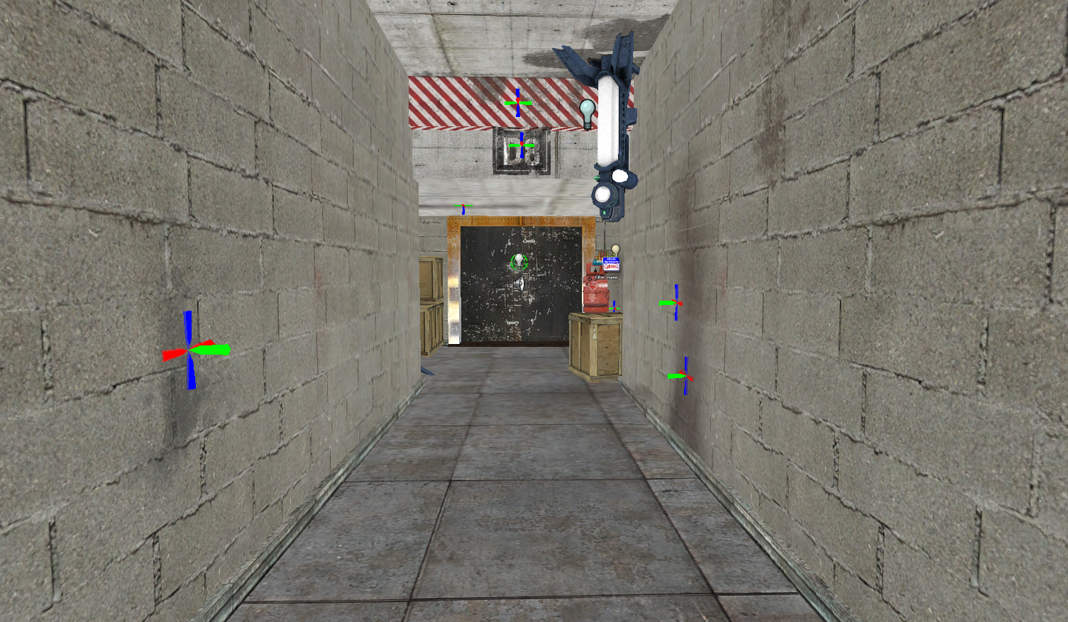 B-1: The Elevator Corridor