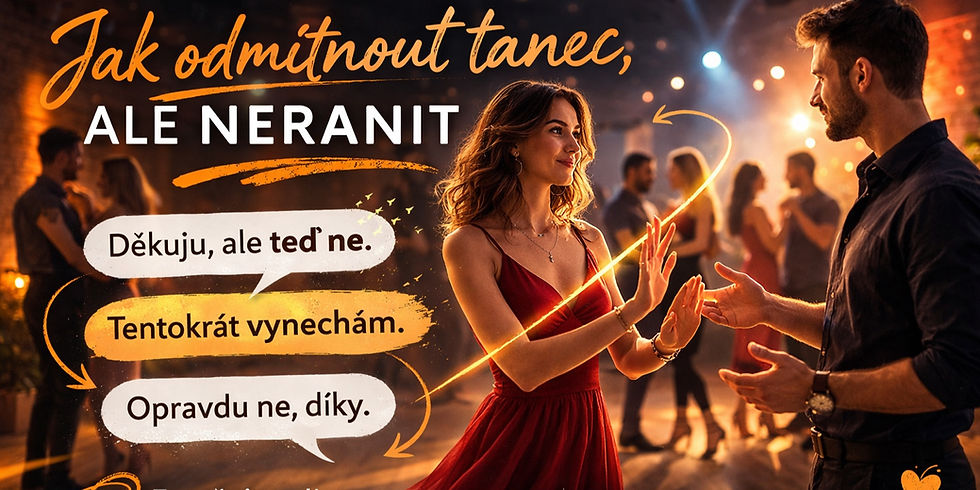 jak odmítnout tanec, ale neranit