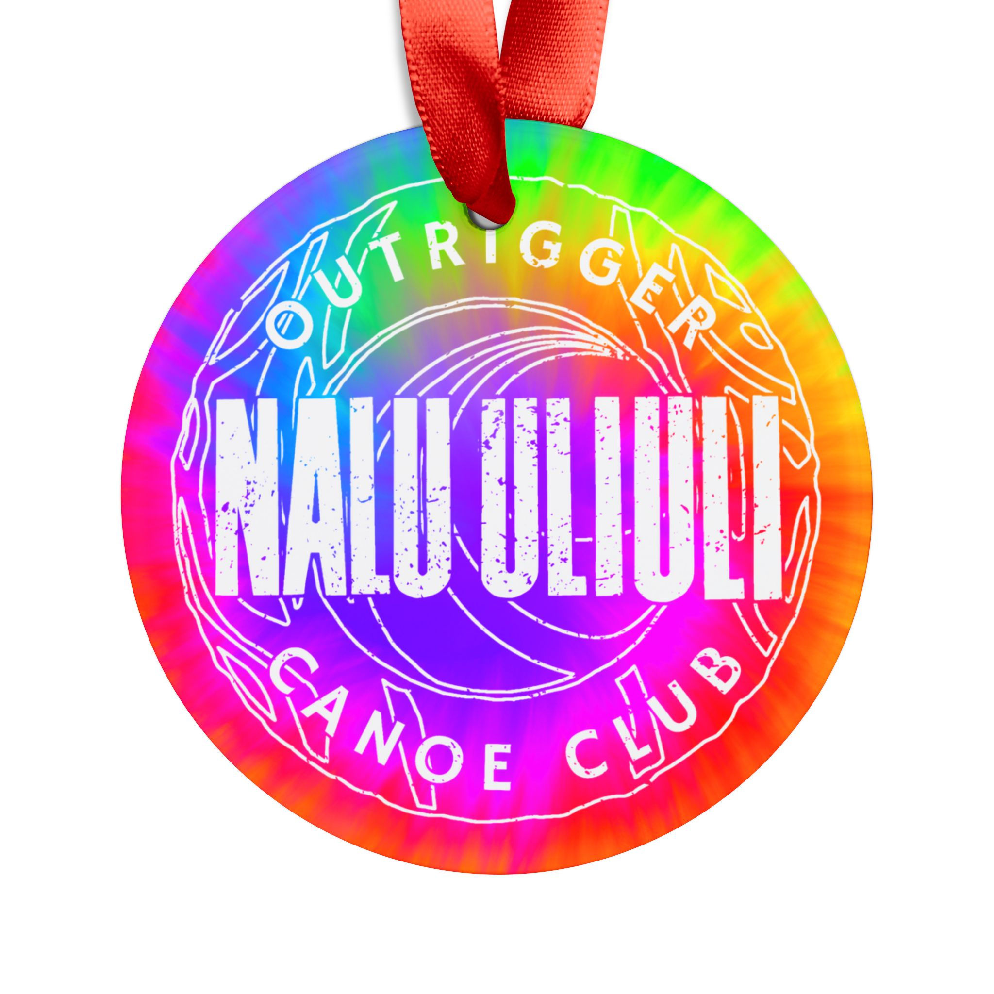 Nalu Uliuli 2024 Acrylic Ornament with Ribbon