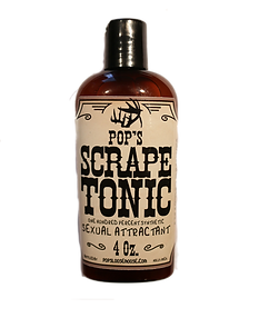 Pops Scrape Tonic Deer Attractant 4oz Bottle