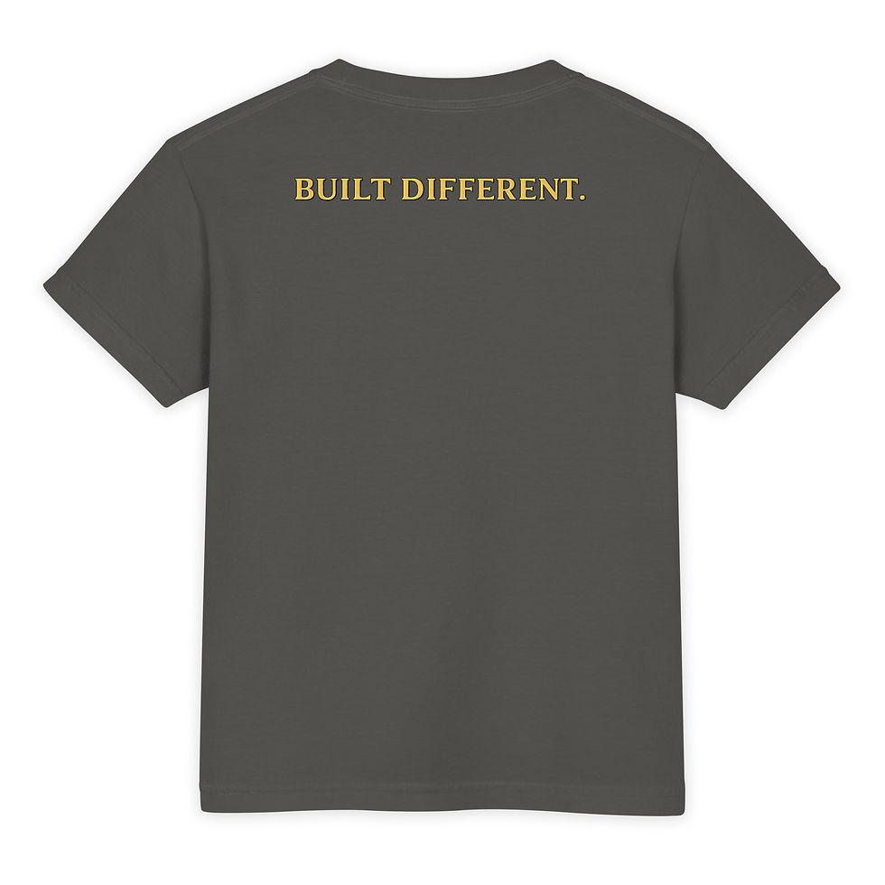 Miniatura: Be Ike-Conic "Built Different" Heavyweight Youth Tee