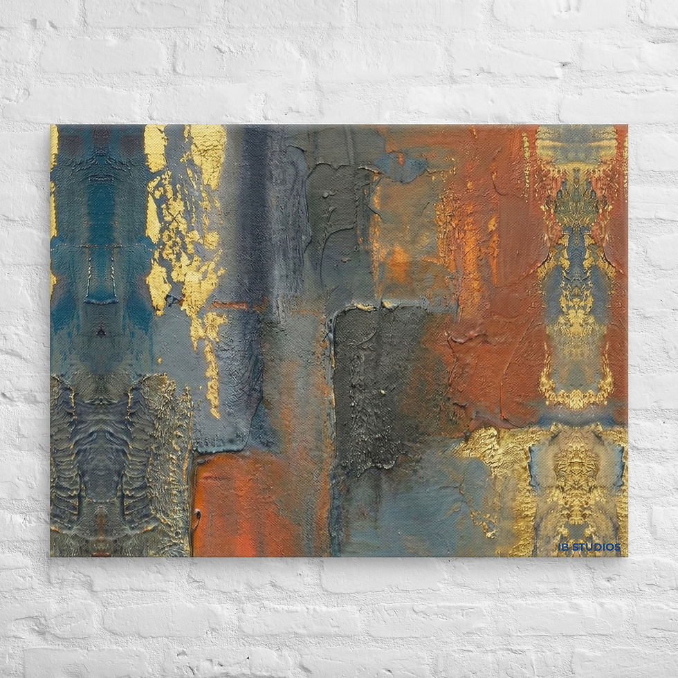 Miniatura: Emberfall - XL Wrapped Canvas (Mansion Edition)