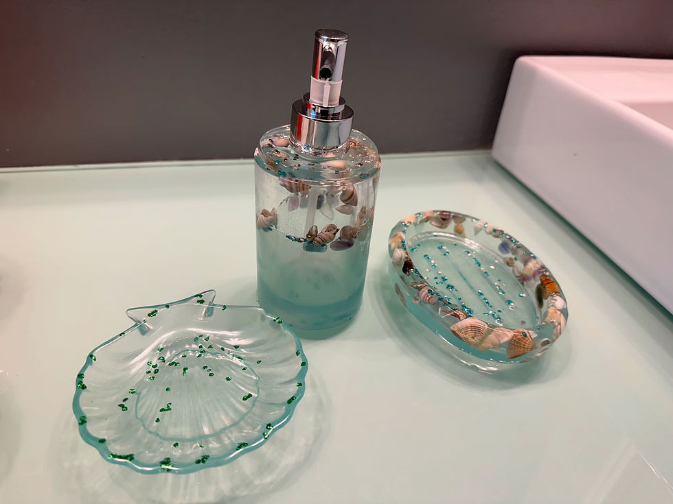 Miniatura: Round Seashell Dispenser