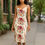 Thumbnail: Designer Tie-strap midi dress