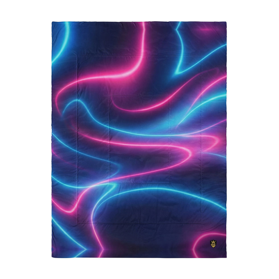 Thumbnail: Legacy Luxe - Neon Current Comforter