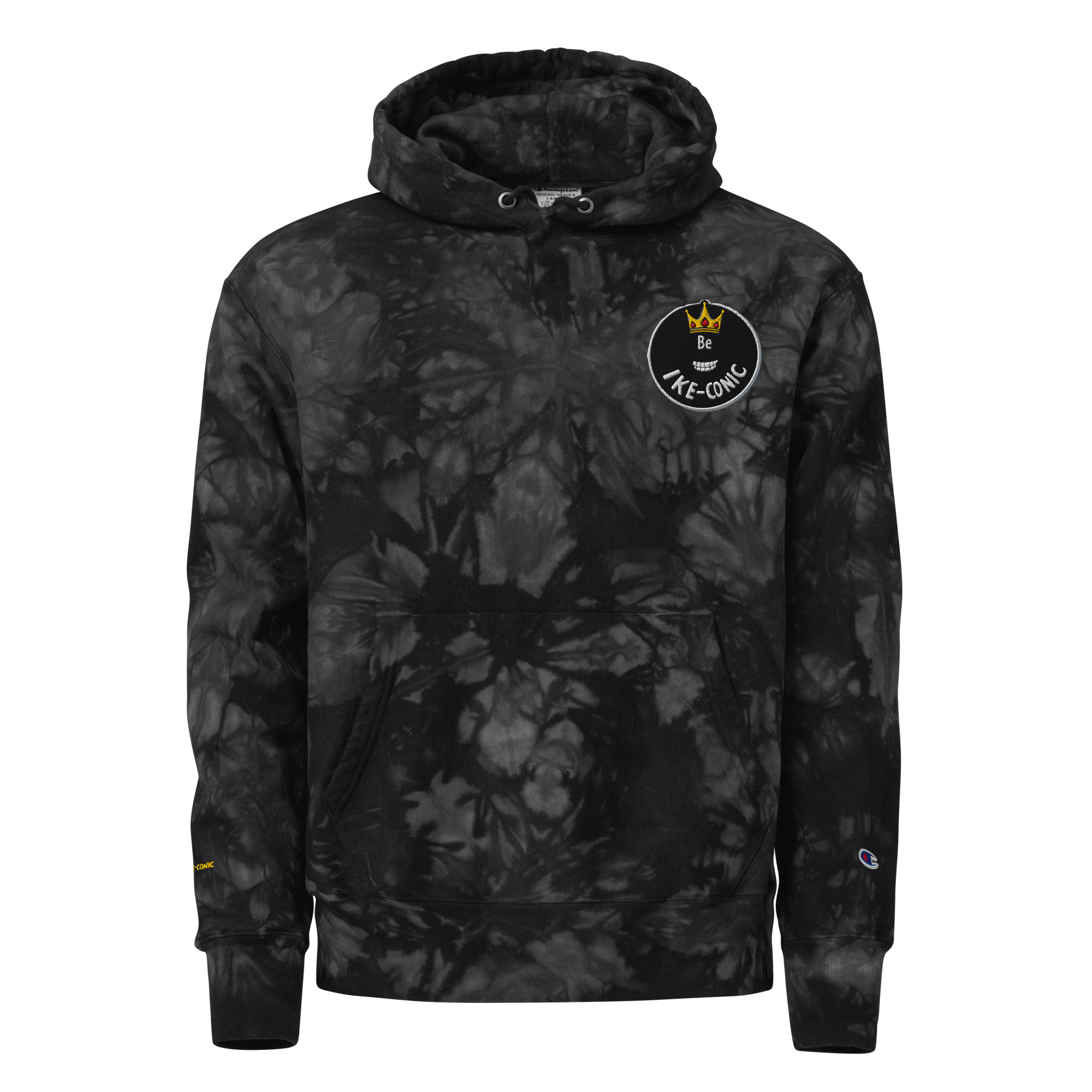 Be Ike-Conic x Champion tie-dye hoodie