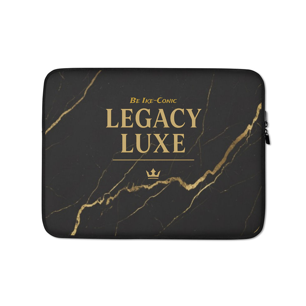 Thumbnail: Legacy Luxe Laptop Sleeve by Be Ike-Conic