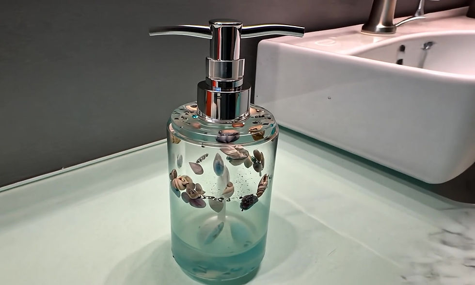 Miniatura: Round Seashell Dispenser