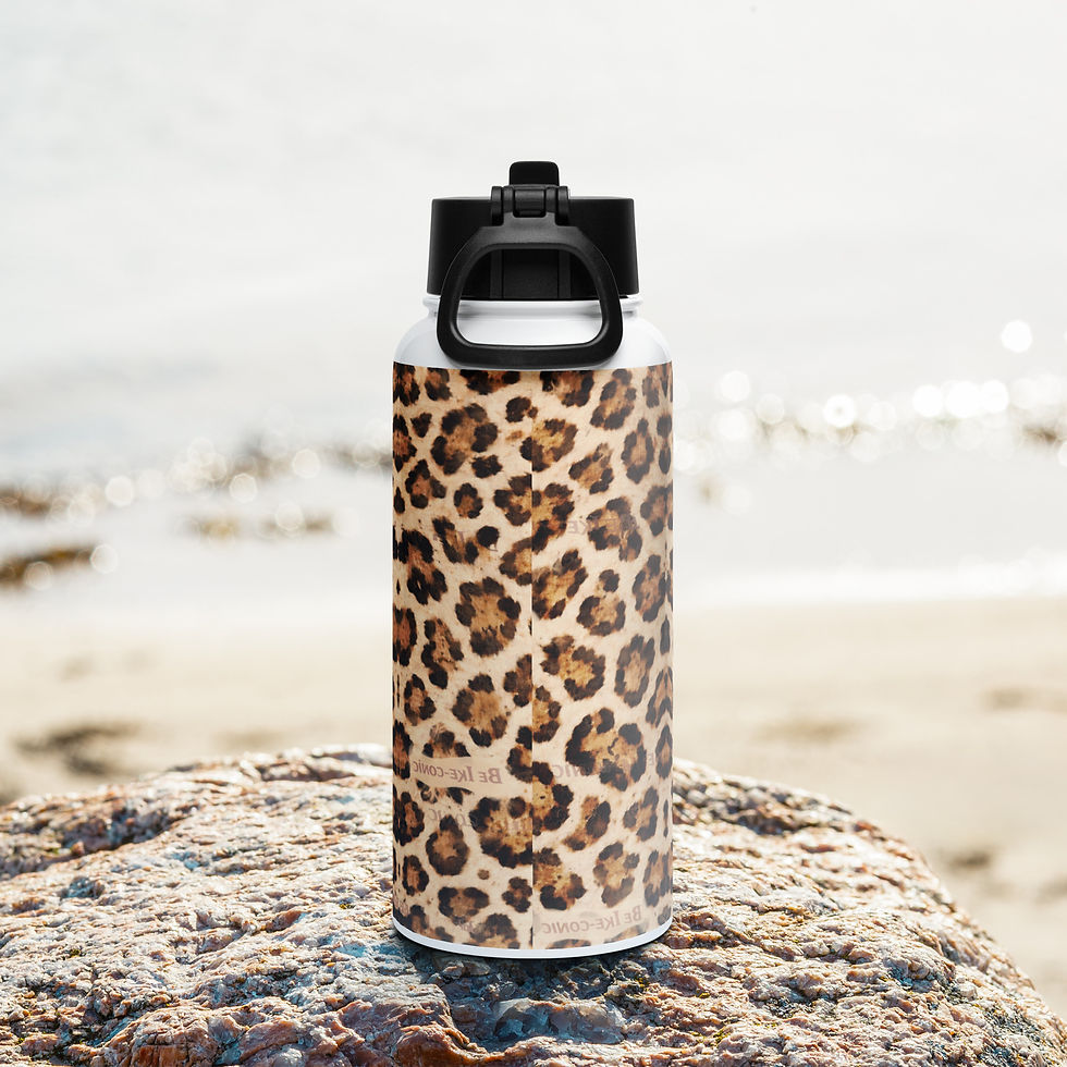 Miniatura: Be Ike-Conic Wild Leopard Hydration Bottle