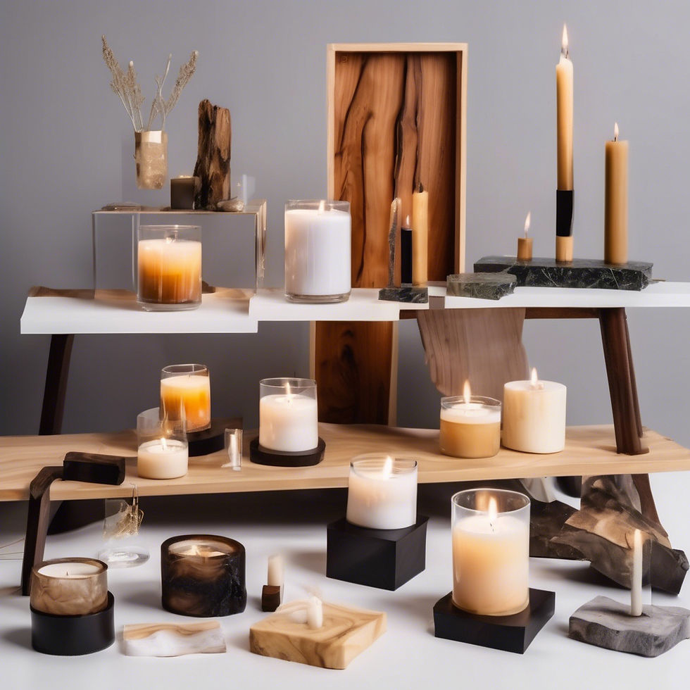 Eye-level view of a modern online store showcasing various products