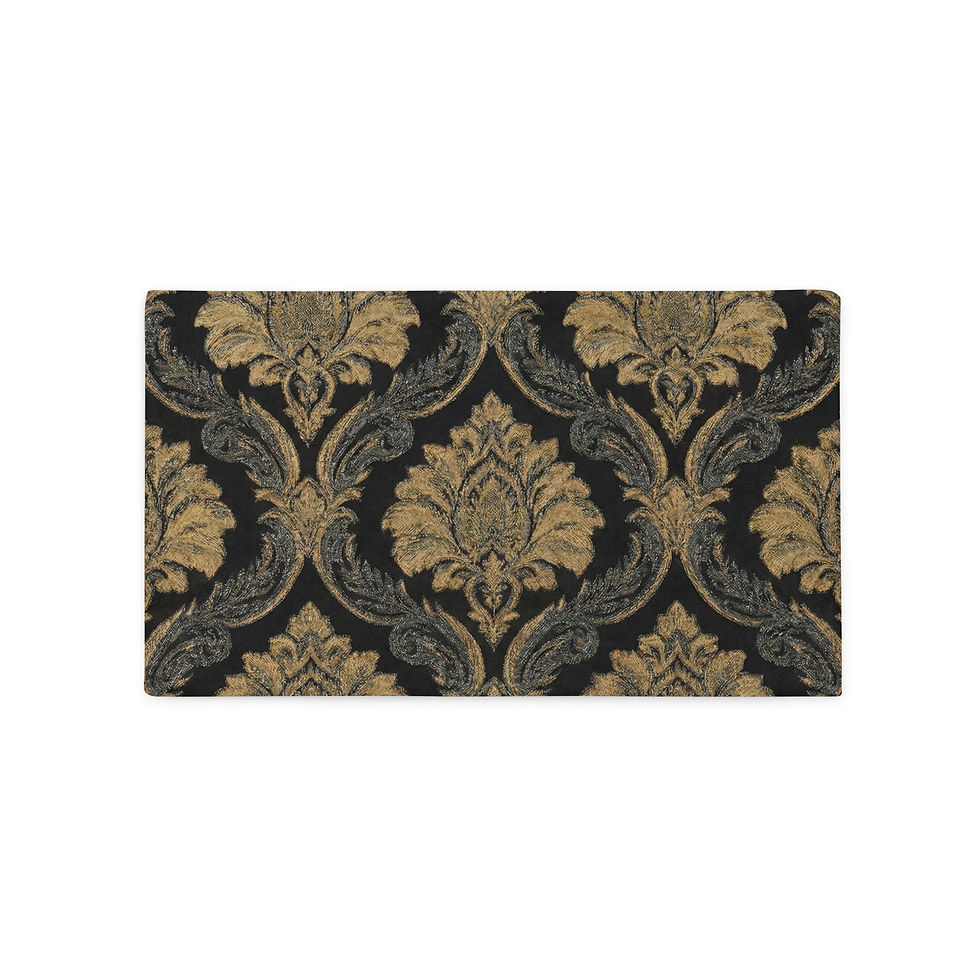 Thumbnail: Legacy Luxe - Baroque Noir Pillowcase