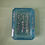 Thumbnail: Light blue resin trinket dish with glitter