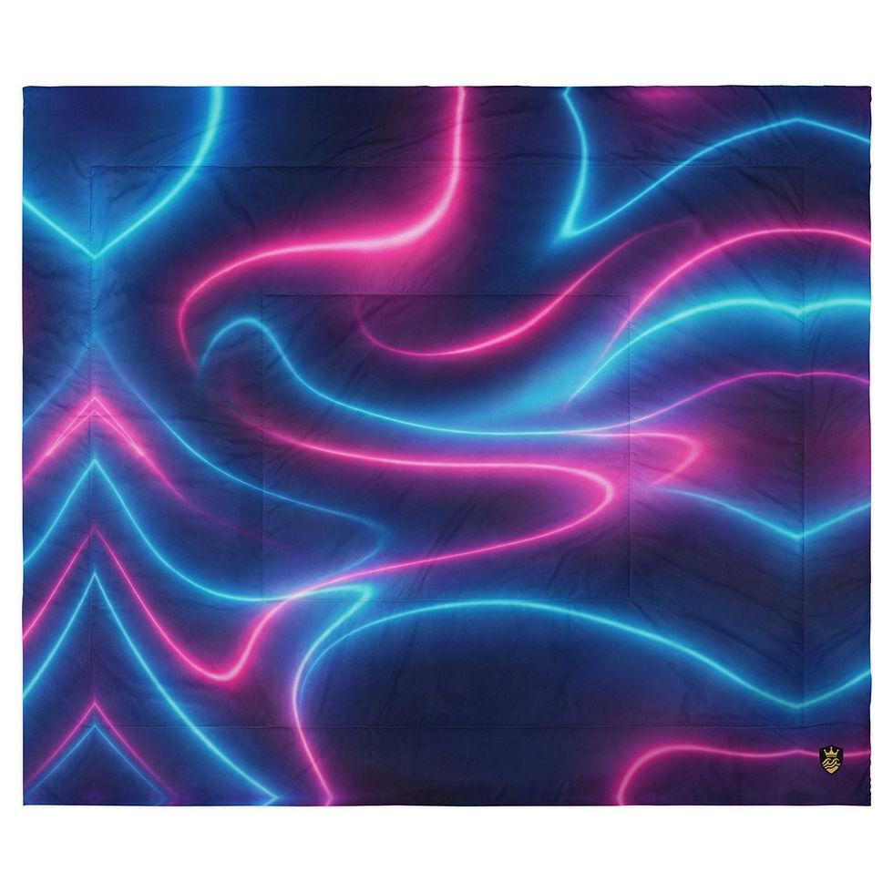 Thumbnail: Legacy Luxe - Neon Current Comforter