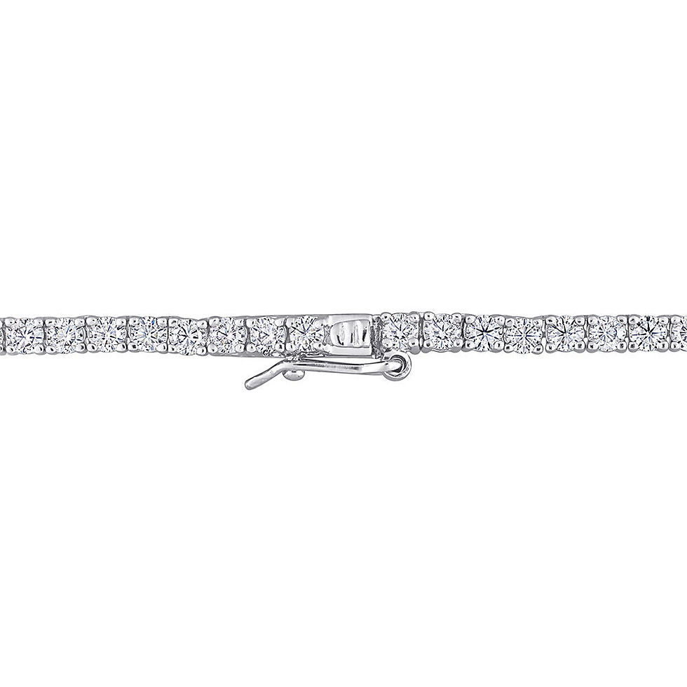 Thumbnail: 12.5 Ct. DEW Created Moissanite Tennis Necklace - Available in 6 Sizes