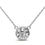 Thumbnail: Legacy Luxe 2.00 CTW Bezel Diamond Pendant - AGI Certified Lab-Grown in 14K Gold