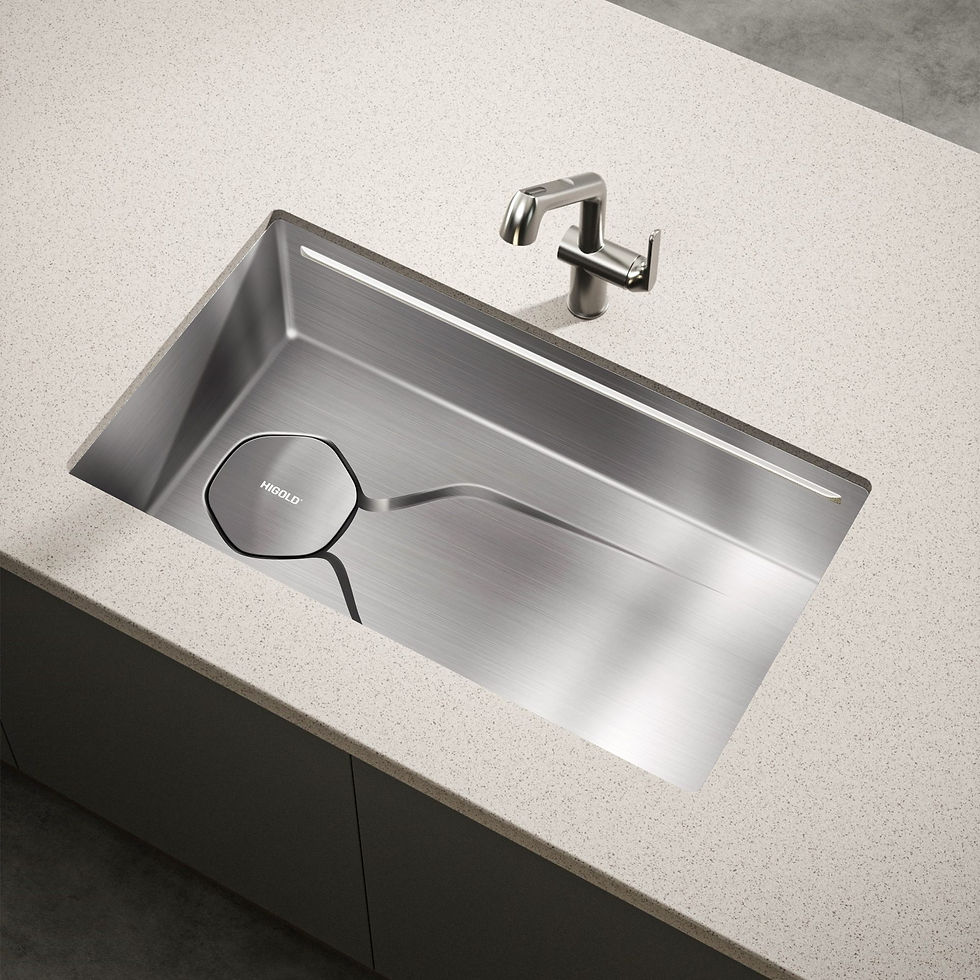 Thumbnail: HIGOLD LS1.O PRO 30 Inch Undermount Stainless Steel Kitchen Sink