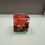 Миниатюра: Red rose encased in cube resin dispenser with pebbles