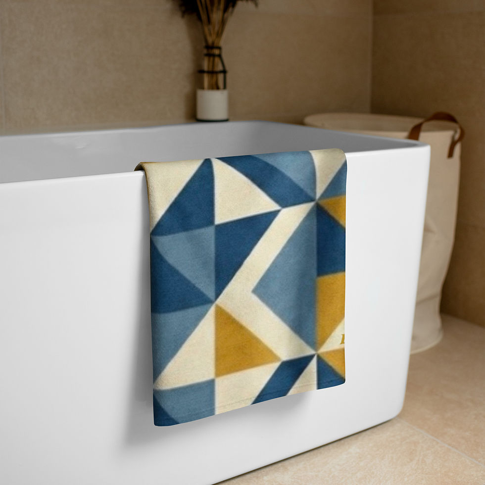 Thumbnail: Azura Geometry Towel by Be Ike-Conic