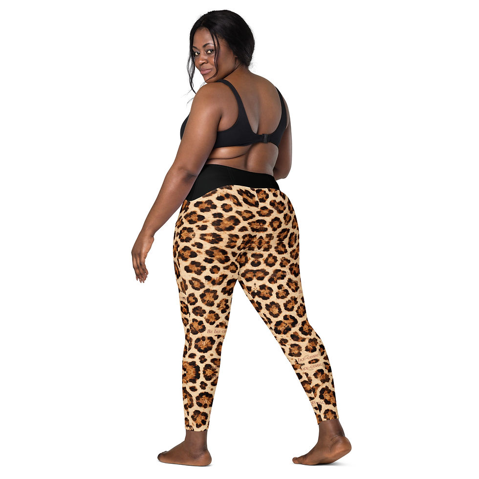 Miniaturbild: Be Ike-Conic Wild Leopard Crossover Leggings 