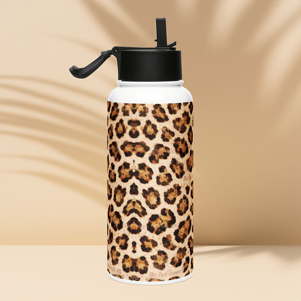 Miniatura: Be Ike-Conic Wild Leopard Hydration Bottle