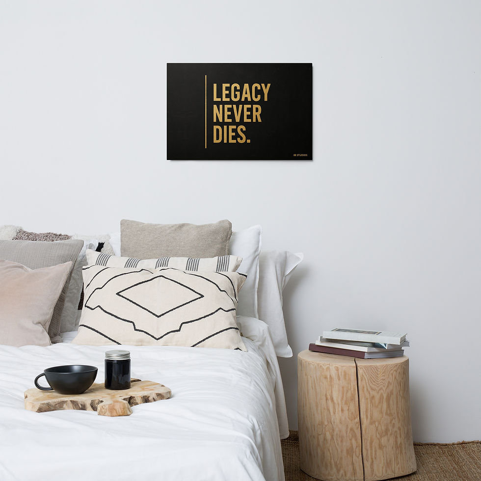 Miniatura: Legacy Never Dies™ Metal Print