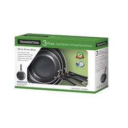 Dark Gray w-Black Nonstick Front