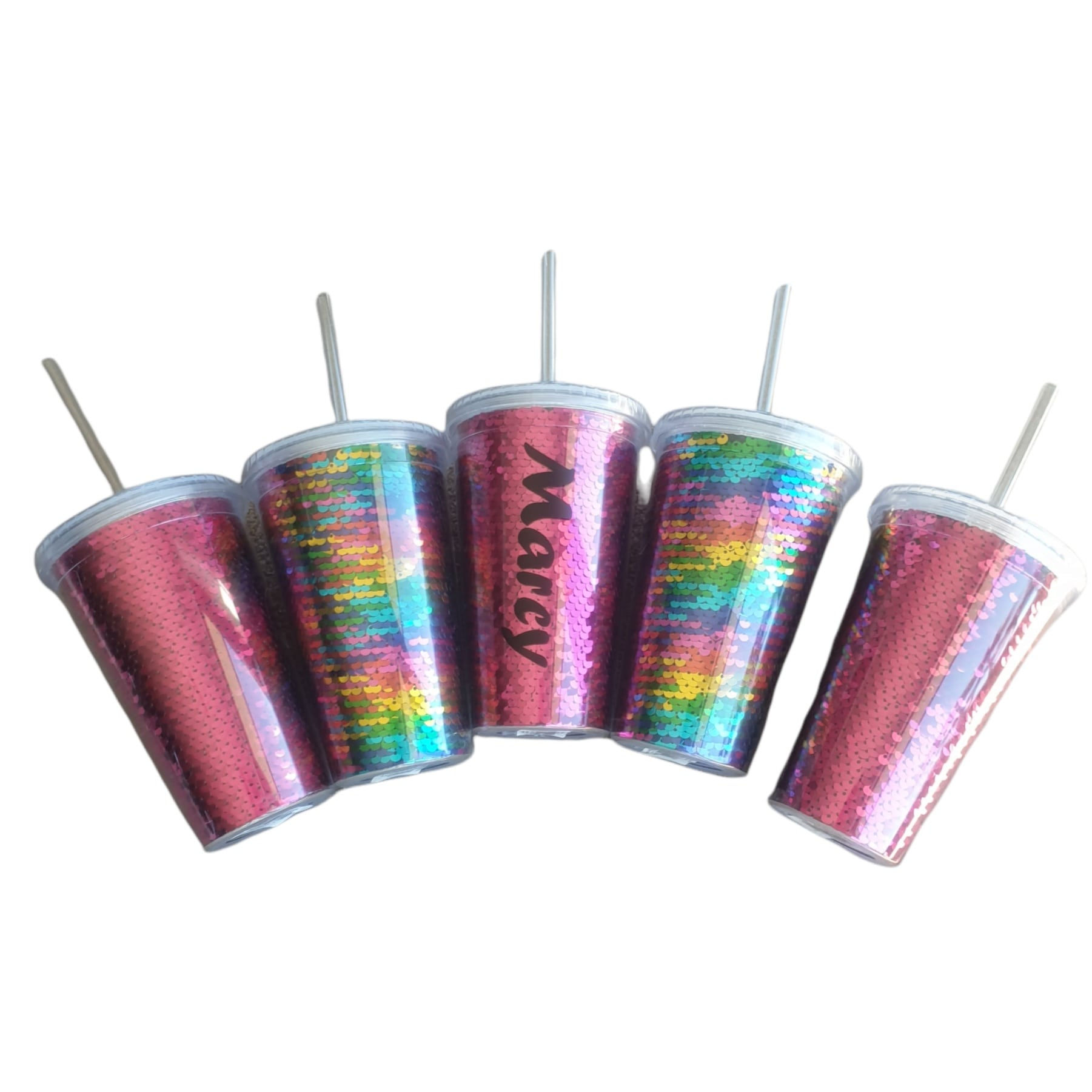 Sequin Tumbler Personalized
