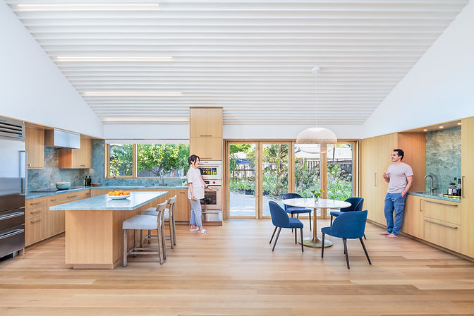 Reimagined Ranch kitchen