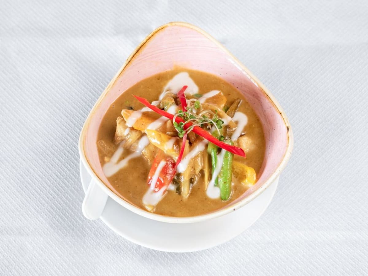 Arranged Food and Objects