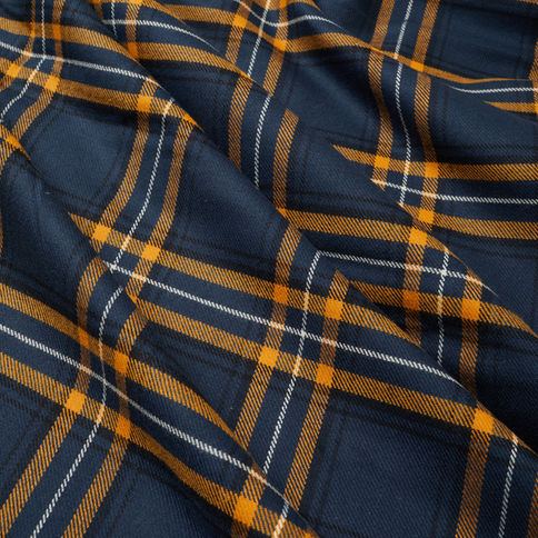 Pamuk Flannel Kumaş