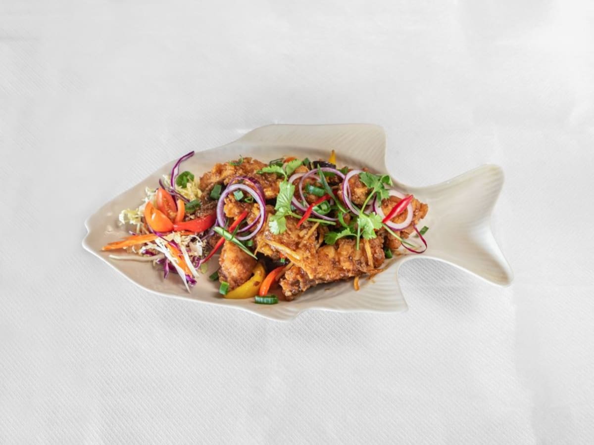 Arranged Food and Objects