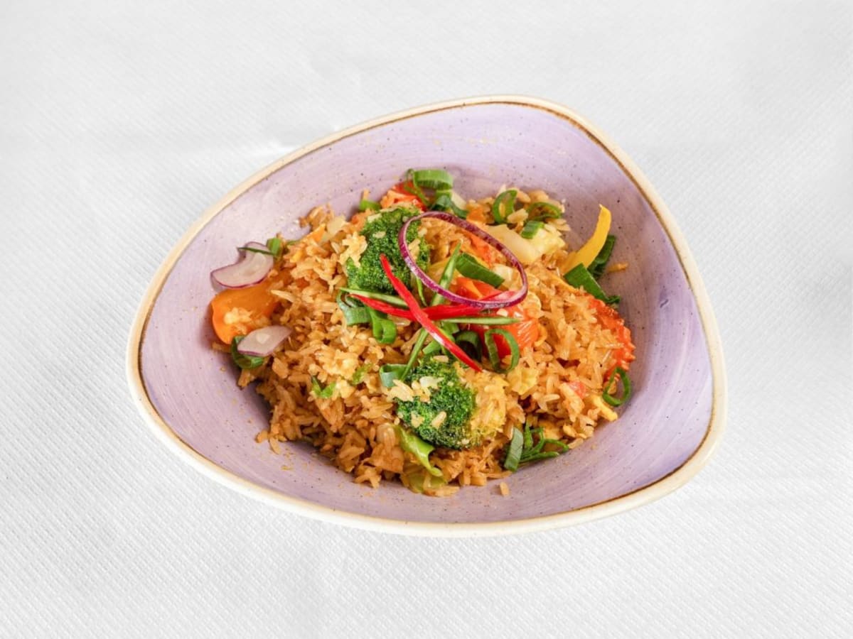 Arranged Food and Objects