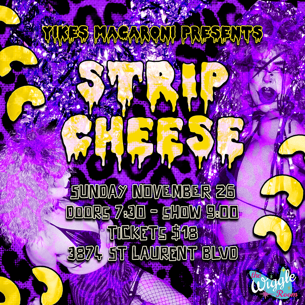 STRIPCHEESE 26/11/23