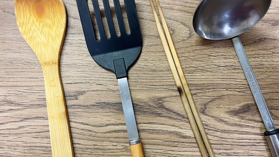 木ベラってとっても便利👍