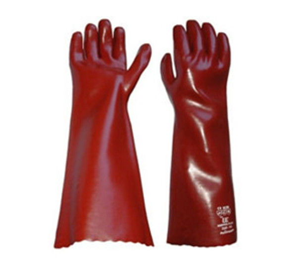 PVC Gauntlets  PVC Coated Cotton Interlock