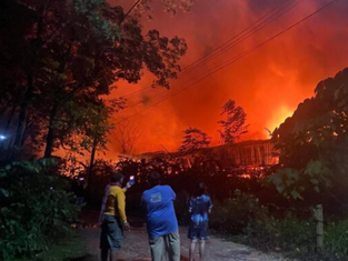 Massive Fire Sweeps Through Phuket Worker Camp, Forcing Hundreds to Evacuate
