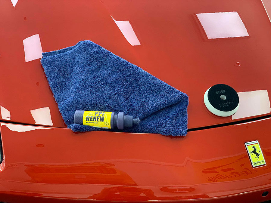 ДРІБНО АБРАЗИВНА ПОЛІРУВАЛЬНА ПАСТА GYEON Q²M PPF RENEW ДЛЯ PPF ПЛІВОК 1 Л