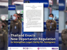 Thailand Introduces New Deportation Rules for Foreign Offenders