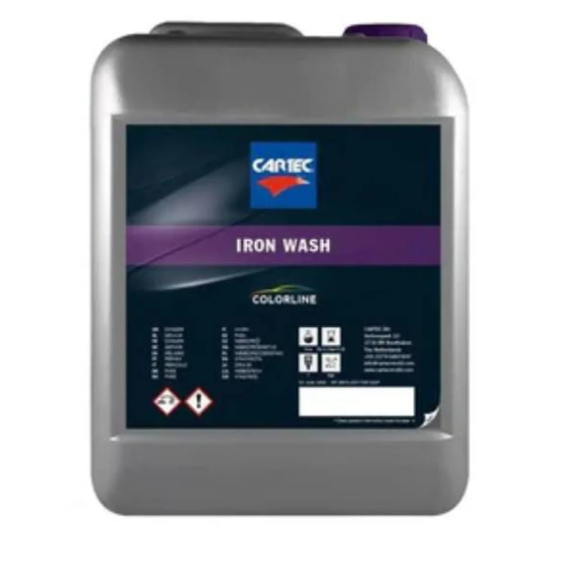 Очисник металевих вкраплень Cartec Iron Wash Werkflacon met vernevelaar 5 л