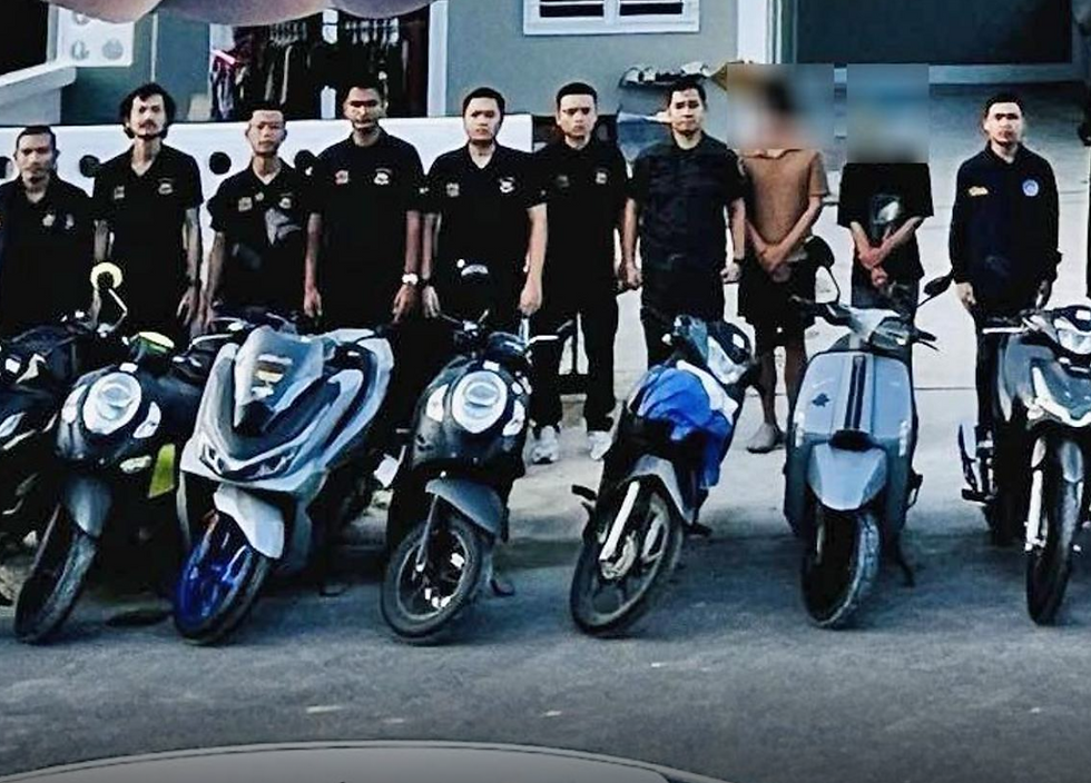 Phuket Police Bust Illegal Vehicle Pawn Ring Charging 5% Daily Interest