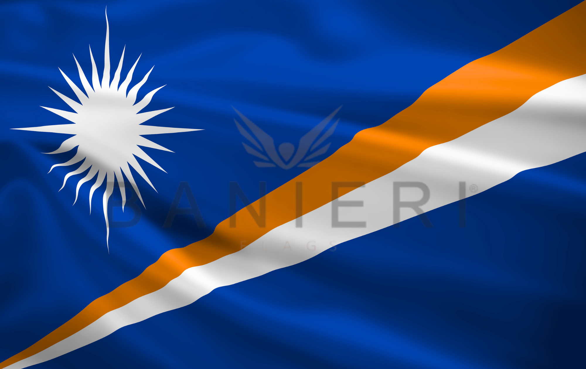Bandiera delle Isole Marshall - Simbolo di Speranza e Libertà - BANIERI®