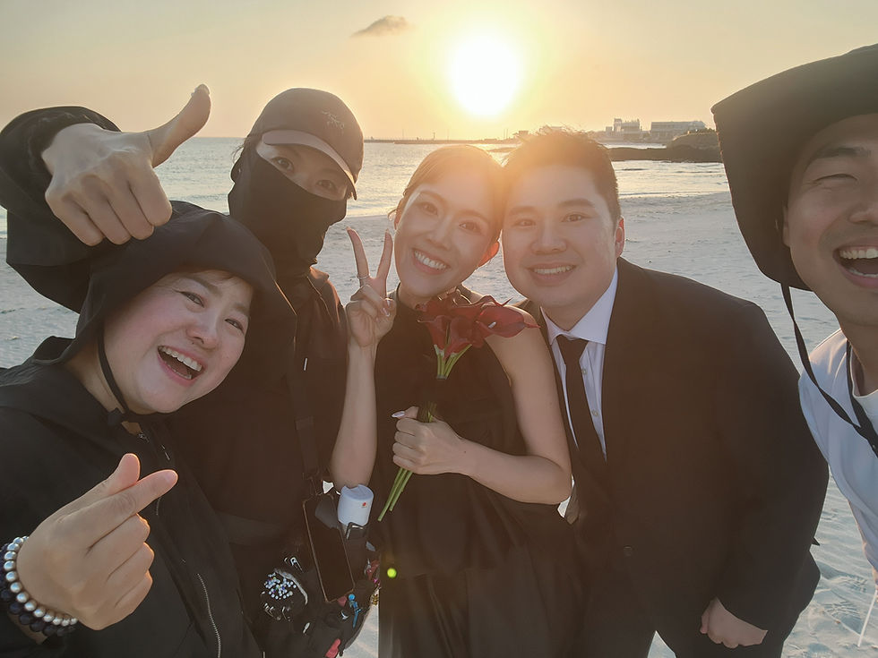 濟州婚紗攝影 開心體驗